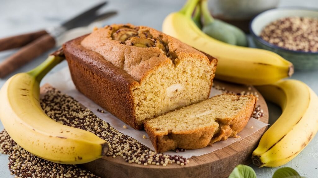 Bolo de Banana com Aveia