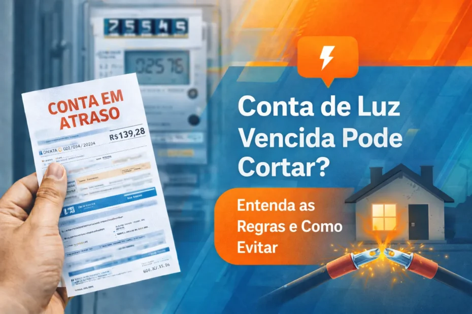 Conta de Luz Vencida Pode Cortar