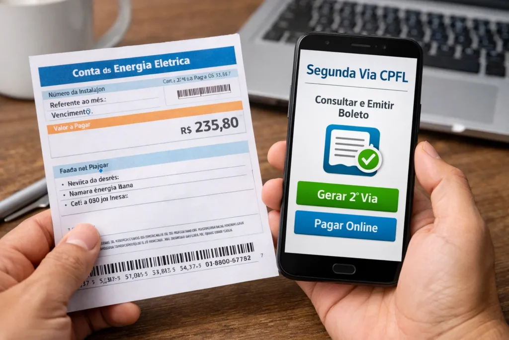 Segunda Via CPFL