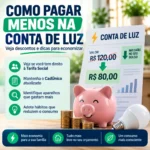 Como Pagar Menos na Conta de Luz