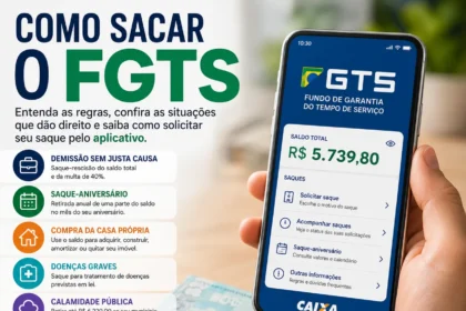 Como sacar o FGTS
