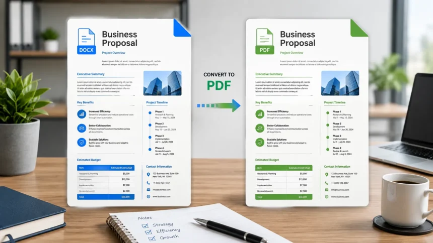 Como Converter Word em PDF sem Desconfigurar