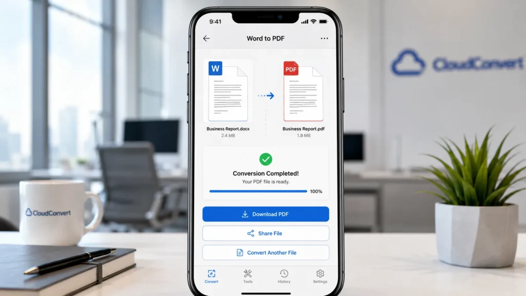Como Converter Word para PDF no Celular Grátis
