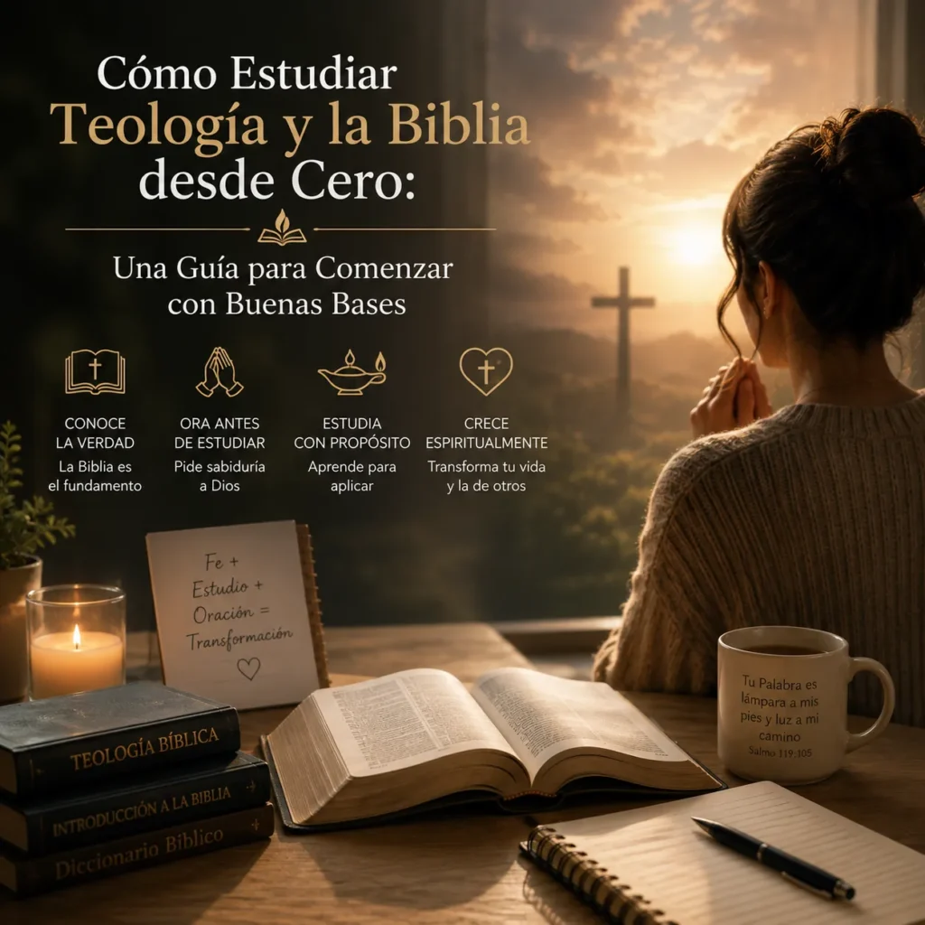 Cómo Estudiar Teología y la Biblia desde Cero