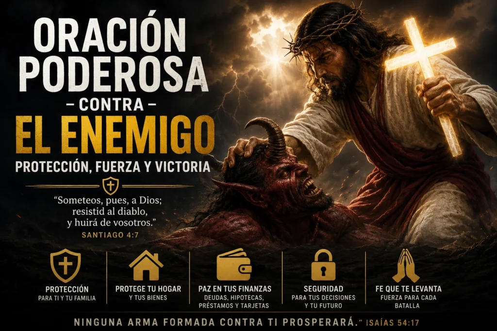 Oración Poderosa Contra el Enemigo