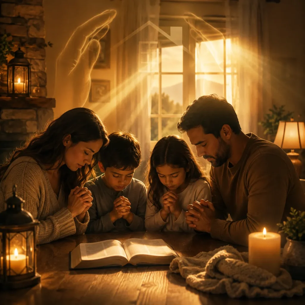 Oración Poética Inspirada en los Salmos para Proteger la Familia y el Hogar