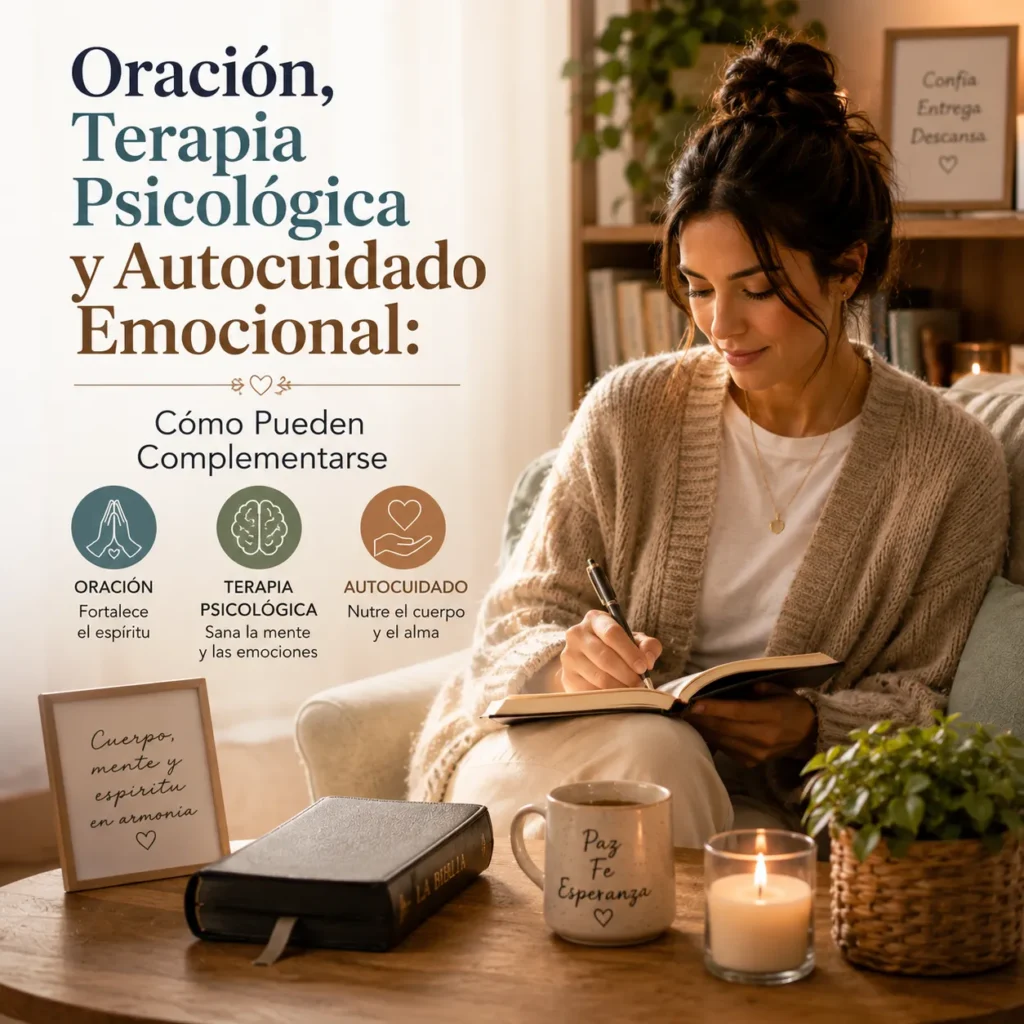 Oración Terapia Psicológica y Autocuidado Emocional