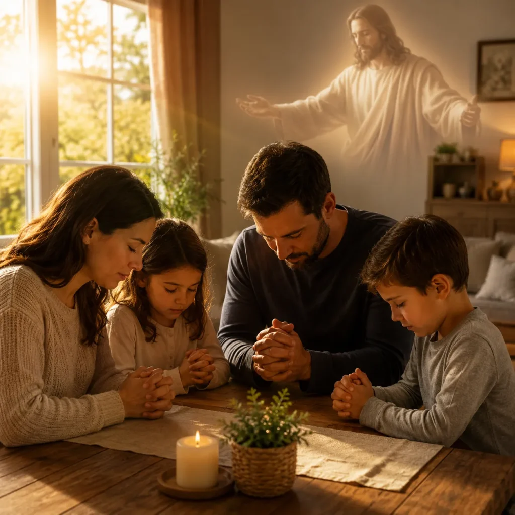 Oración a Dios para Proteger la Familia