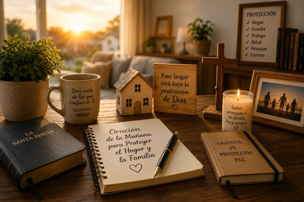 Oración de la Mañana para Proteger el Hogar y la Familia