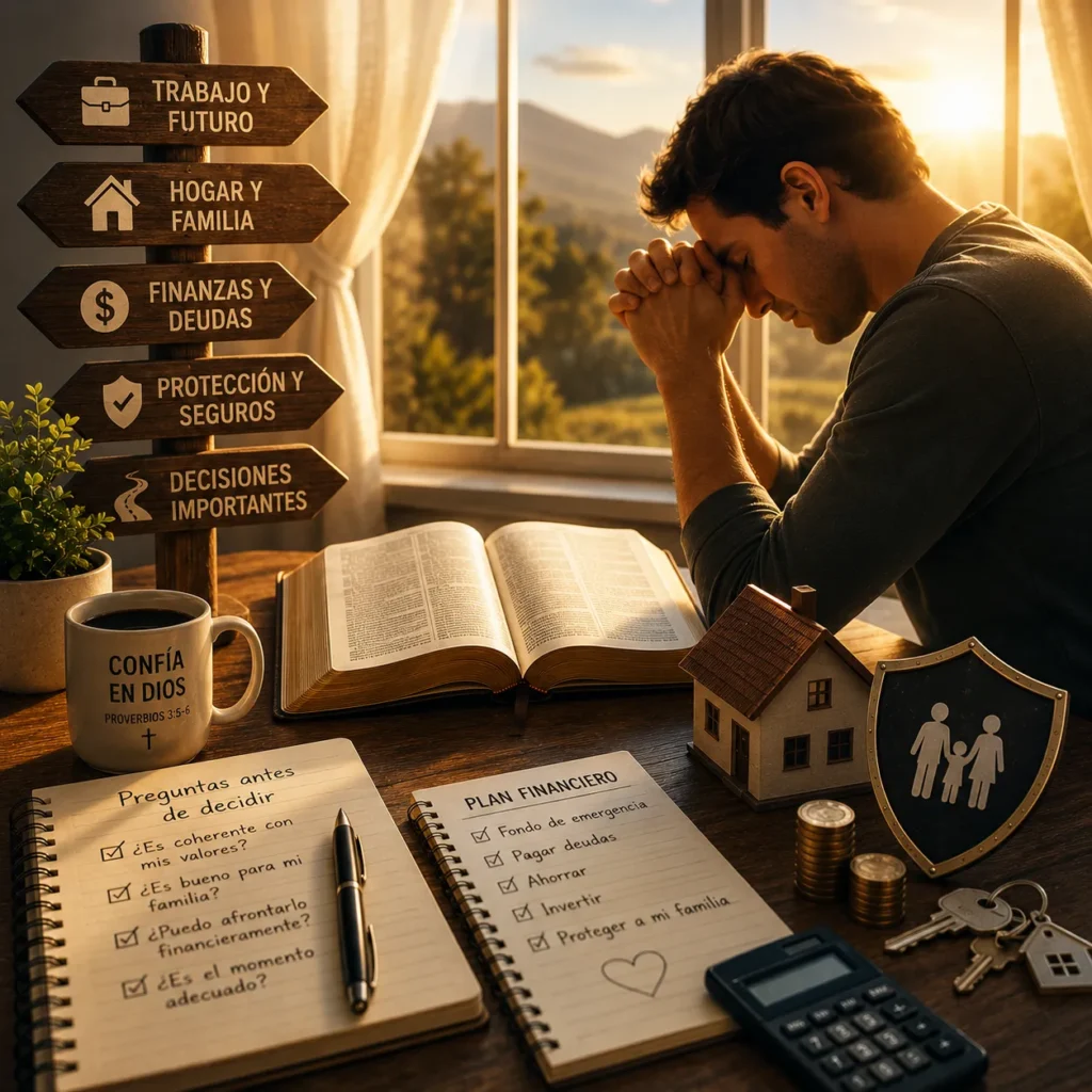 Oración para que Dios me Ayude en Momentos Difíciles y a Tomar una Decisión