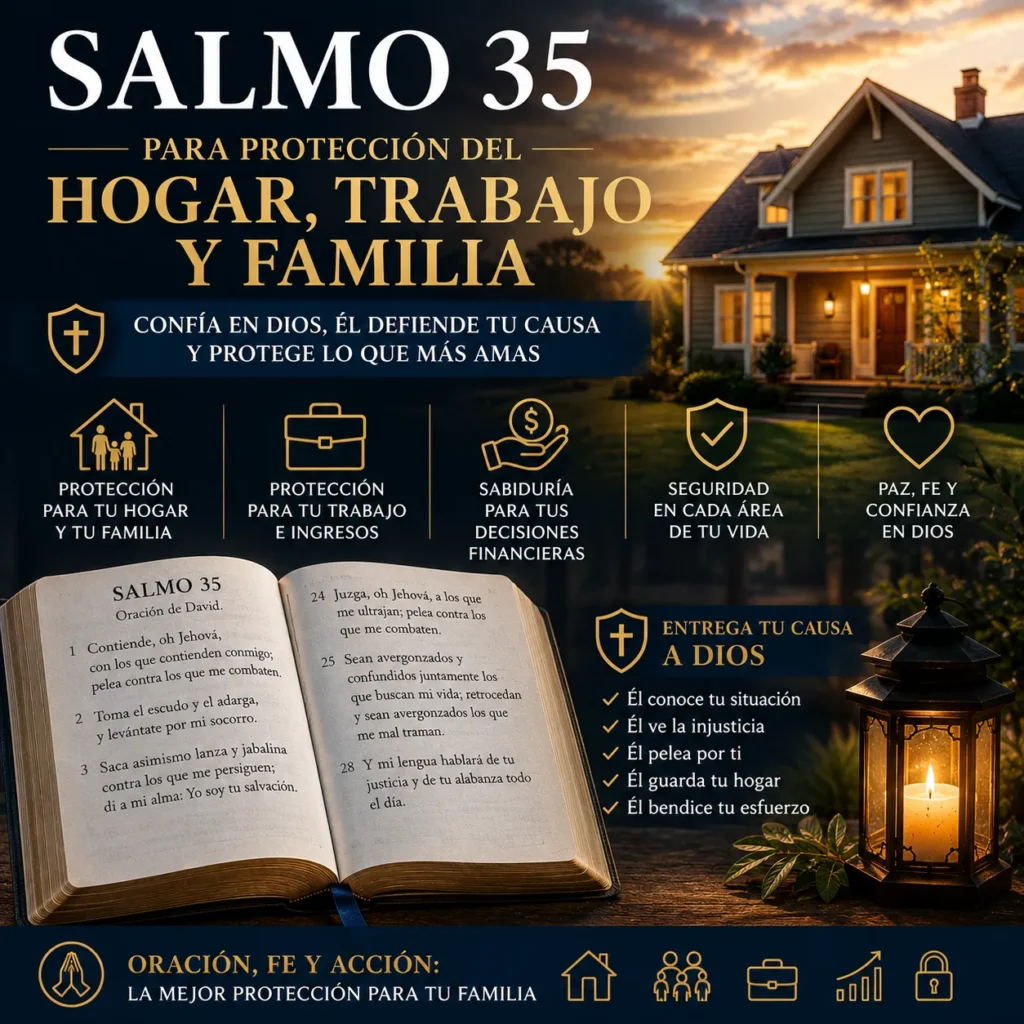 Salmo 35 para Protección del Hogar