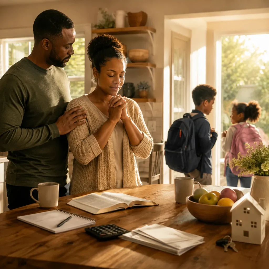 Oración de la Mañana por la Familia el Hogar y la Estabilidad Financiera