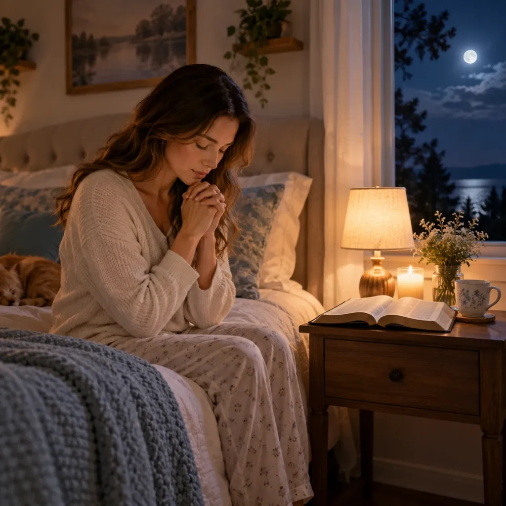 Oración de la Noche para Dormir en Paz y Entregar las Preocupaciones